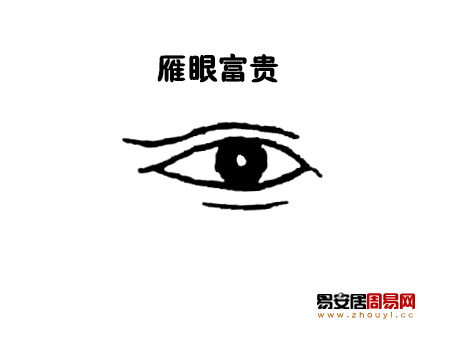 雁眼面相圖解