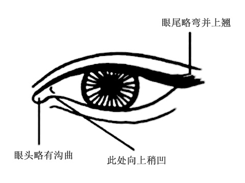 桃花眼面相圖解