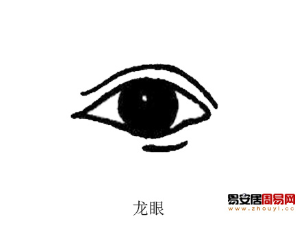 龍眼面相圖解