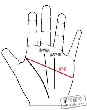 斷掌,斷掌的男人,男人斷掌