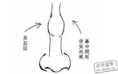 鼻子面相,克夫女,克夫面相