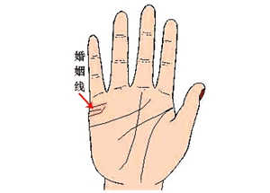 手相圖解大全,婚姻線手相,沒有婚姻線